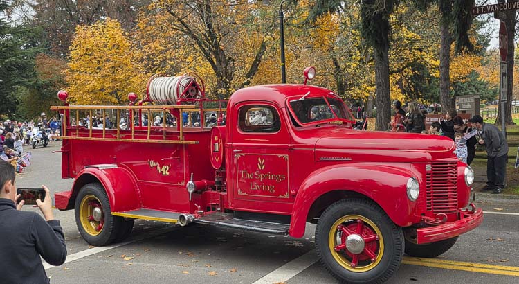 One of the many sights at the 2025 Lough Legacy Veterans Day Parade. Photo by Paul Valencia