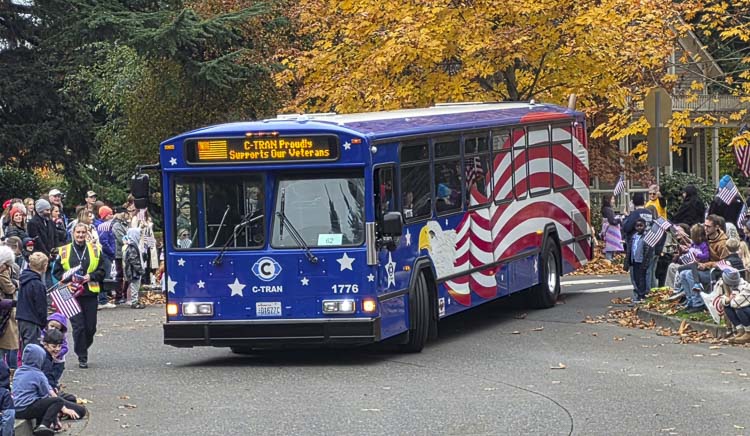 One of the many sights at the 2025 Lough Legacy Veterans Day Parade. Photo by Paul Valencia