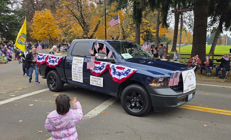 One of the many sights at the 2025 Lough Legacy Veterans Day Parade. Photo by Paul Valencia