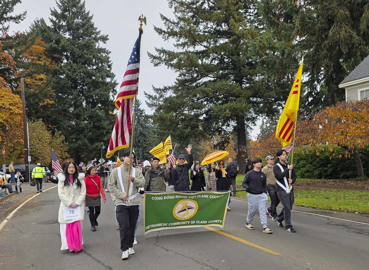 One of the many sights at the 2025 Lough Legacy Veterans Day Parade. Photo by Paul Valencia