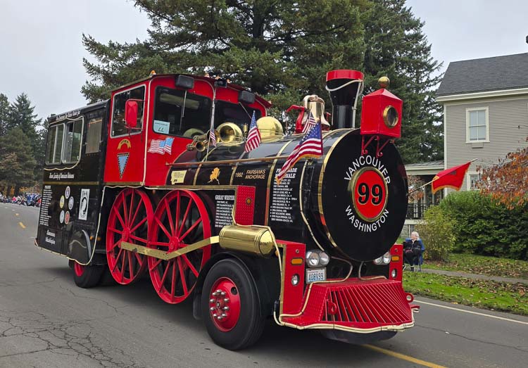 One of the many sights at the 2025 Lough Legacy Veterans Day Parade. Photo by Paul Valencia
