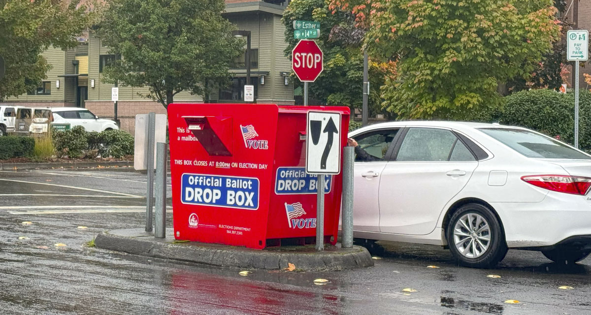Ballots for Washington’s 2025 general election are due by 8 p.m. Tuesday. Voters will decide nearly 3,000 races statewide, including a constitutional amendment on WA Cares investments and key legislative contests.