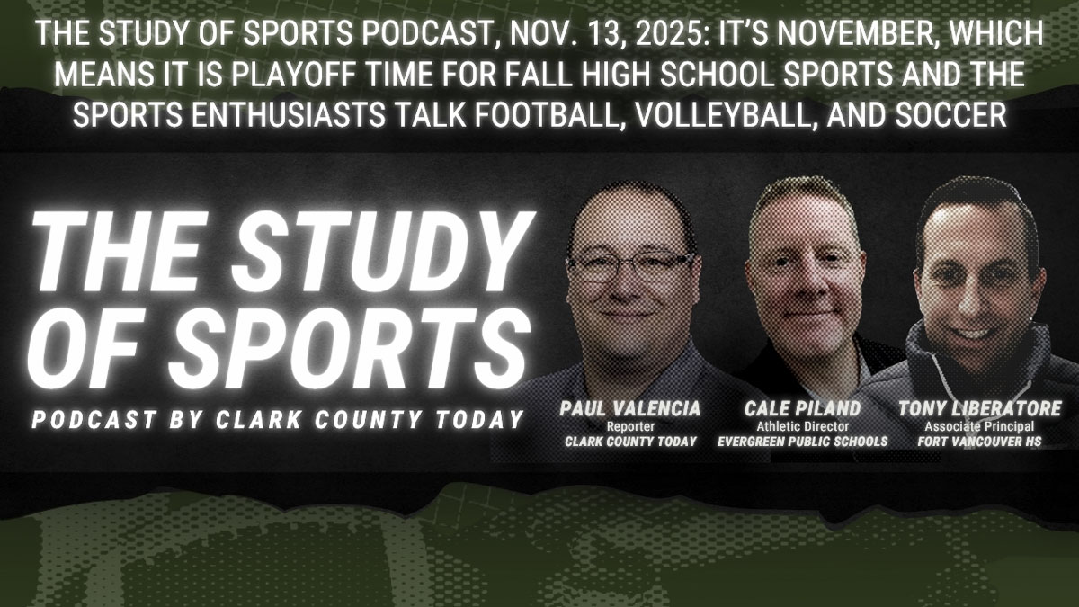 Playoff season arrives for high school football, volleyball, and girls soccer as The Study of Sports dives into local matchups and a quick turn to pro sports talk, including a World Series recap.