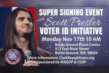 Conservative activist Scott Presler scheduled to visit Battle Ground on Monday for signing event