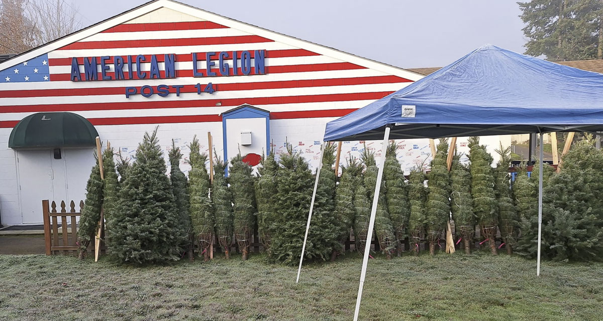 Smith-Reynolds American Legion Post #14 will launch its Christmas Tree Sale on Nov. 30 to support local veterans and their families.