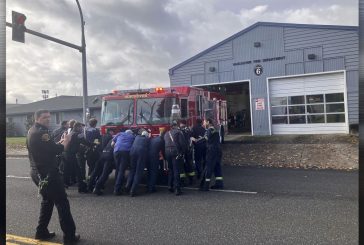 VFD holds push-in ceremony for new Fire Engine 6