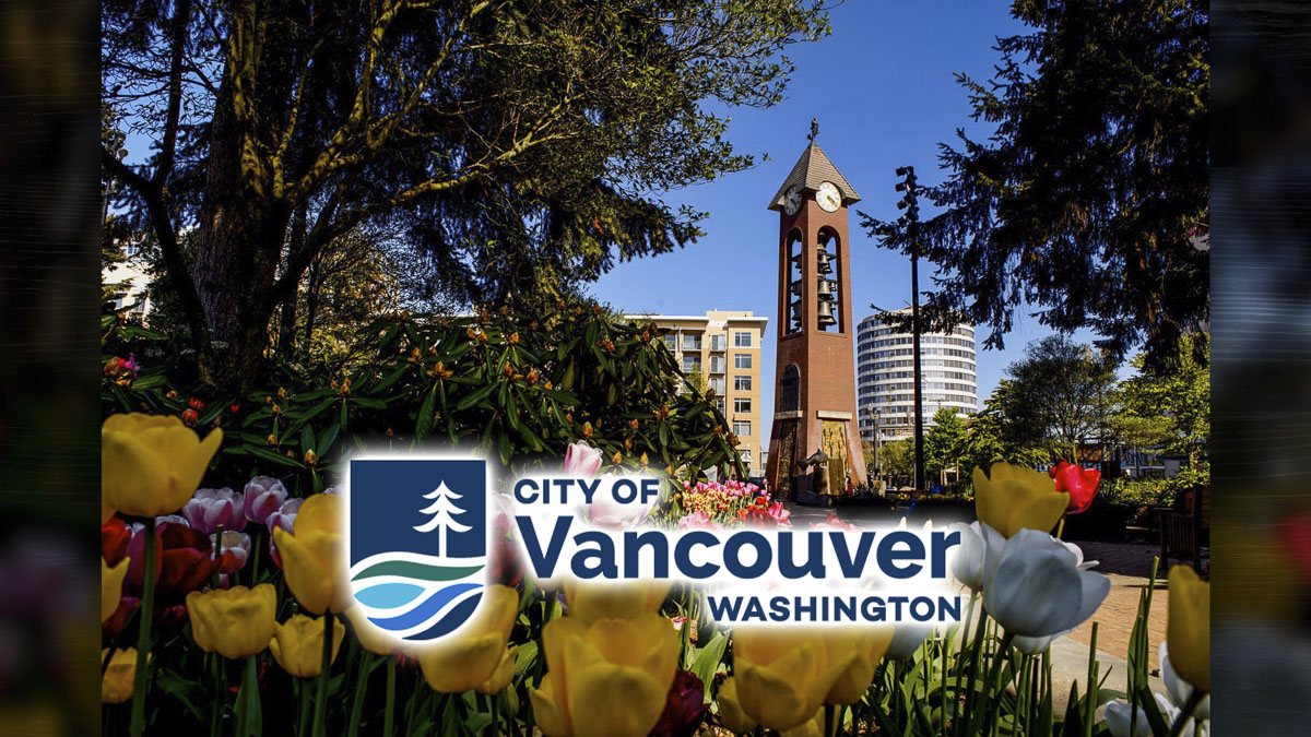 The city of Vancouver will raise its new flag on Nov. 28 with a program that includes designer recognitions and the return of the Salmon Run Bell Tower glockenspiel.