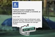 Opinion: Portland homeless ban equals more trouble for Vancouver