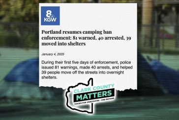 Opinion: Portland homeless ban equals more trouble for Vancouver