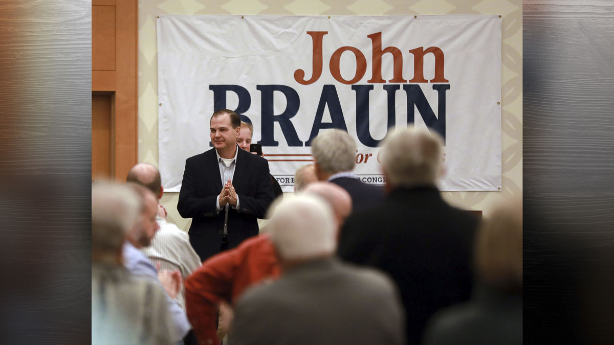 John Braun launched his congressional campaign in Vancouver, sharply criticizing Marie Gluesenkamp Perez while outlining his priorities for Washington’s Third District.