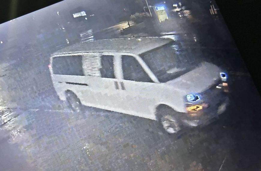 A woman was injured in a hit and run on E. Mill Plain Blvd., and Vancouver Police are seeking information on the white Chevrolet van involved.