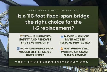 POLL: Is a 116-foot fixed-span bridge the right choice for the I-5 replacement?