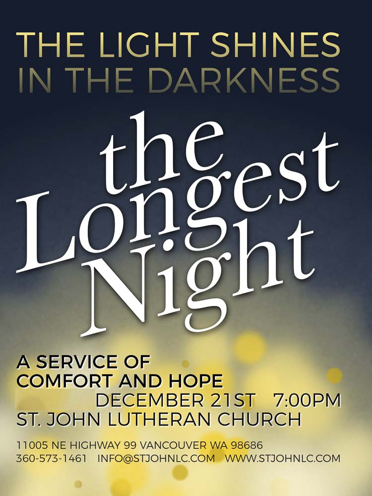 Photo courtesy St John Lutheran Church