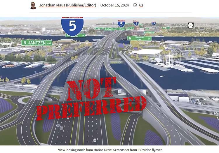 Rep. John Ley argues that the Interstate Bridge Replacement proposal is unpreferred, unaffordable, and failing to address congestion, cost transparency, and community concerns.