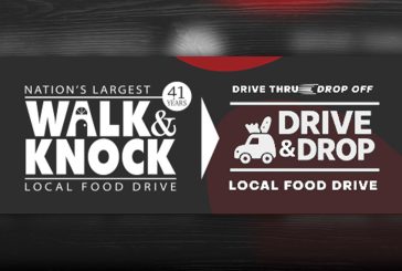 Walk & Knock becomes Drive & Drop, with this year’s food drive scheduled for Dec. 6
