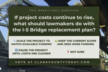 POLL: If project costs continue to rise, what should lawmakers do with the I-5 Bridge replacement plan?
