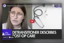 WATCH – Detransitioner to providers: ‘Please just stop’ gender surgeries on minors