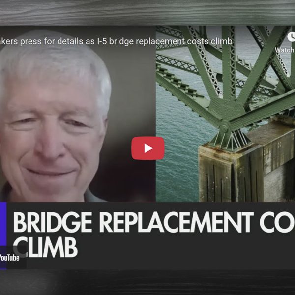 Washington and Oregon lawmakers expressed frustration after planners failed to provide updated cost estimates for the I-5 Bridge replacement during a recent legislative oversight meeting.