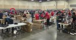 More than 100 volunteers gathered at the Clark County Event Center to build hundreds of bikes for the Scott Campbell Christmas Promise, continuing his mission to give children bicycles for Christmas.