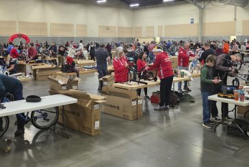Scott Campbell Christmas Promise Bike Build attracts hundreds of volunteers Saturday