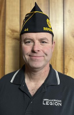 Jade Bourke is the 2025 Legionnaire of the Year for Ridgefield American Legion Post 44. Photo courtesy Post 44