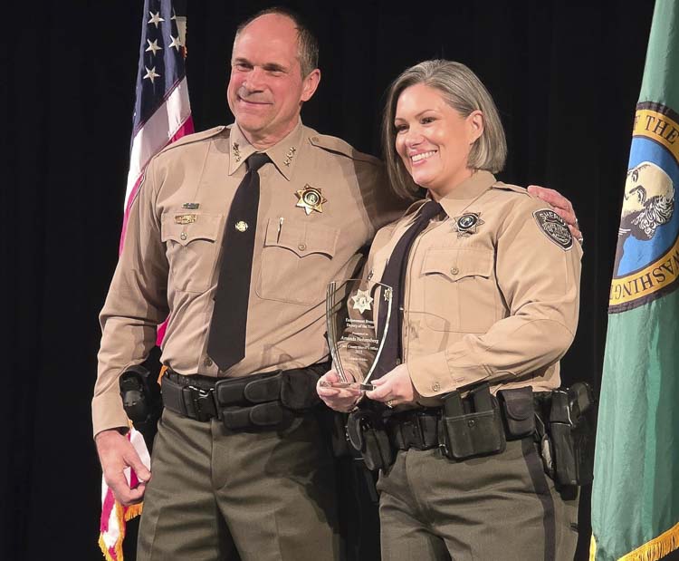 Deputy of the Year Amanda Nohrenberg. Photo courtesy Clark County Sheriff’s Office