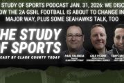 The Study of Sports Podcast Jan. 31, 2026: We discuss how the 2A GSHL football is about to change in a major way, plus some Seahawks talk, too
