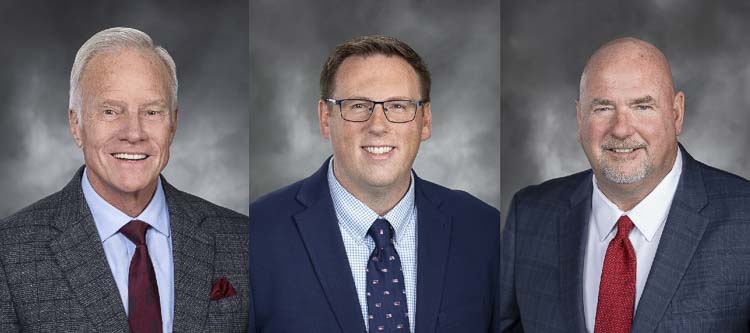 Sen. Paul Harris, Rep. Kevin Waters, Rep. David Stuebe