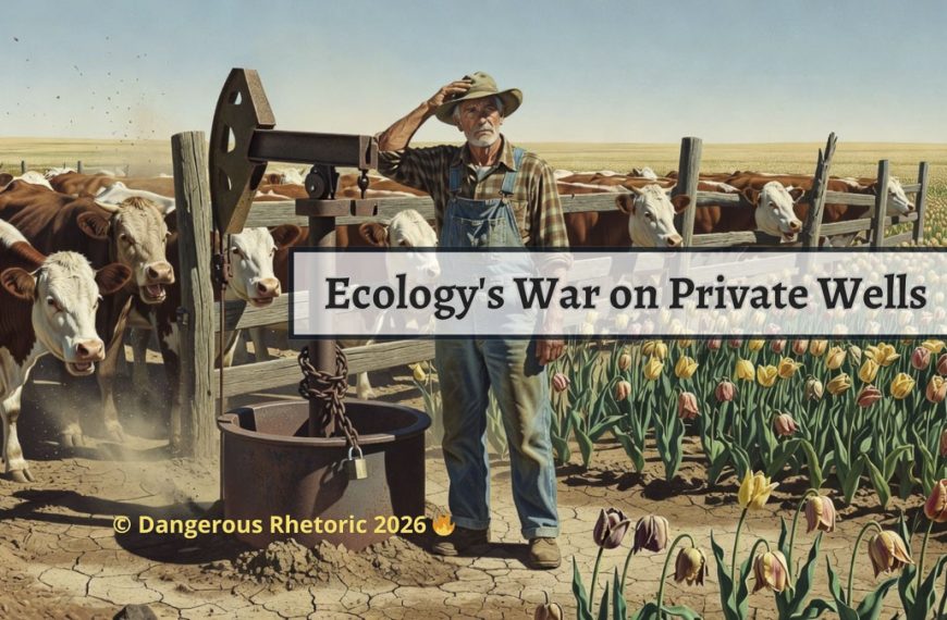 Nancy Churchill argues a Department of Ecology lawsuit and related legislation threaten long-held private well water rights across Washington state.