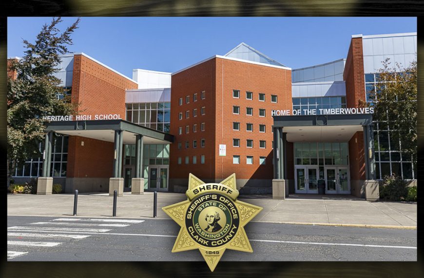 A 15-year-old student was hospitalized with non-life threatening injuries after being stabbed by another 15-year-old at Heritage High School.