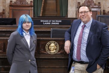 Hockinson student joins Rep. Kevin Waters in Olympia to serve as a House page