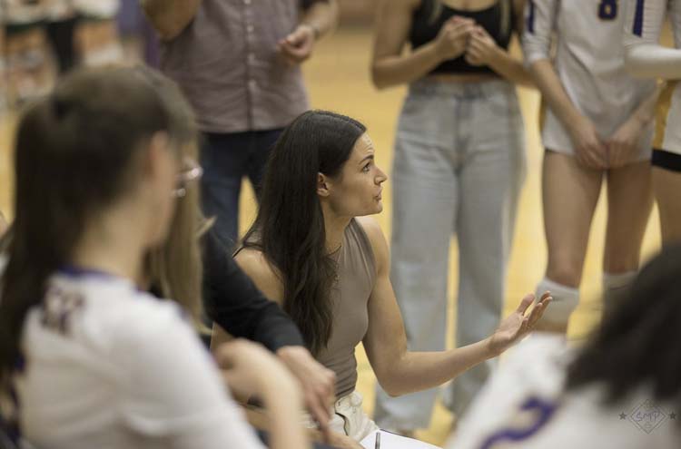 Bre Smedley, known locally for leading Columbia River to four state championships as the volleyball coach, is also part of a national brand, The Elite Competitor, a business she co-founded to help athletes handle pressure. Photo courtesy Bre Smedley