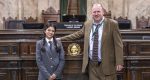 Discovery High School student Zoe Southard served as a page in the Washington State House after being sponsored by Rep. David Stuebe.