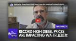 With diesel nearing $6.53 per gallon in Washington, trucking businesses and school districts now confront sharply higher fuel expenses affecting budgets and workers.