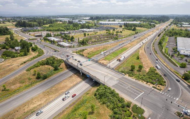 WSDOT crews will close the left lane of southbound I-5 between Exit 11 and Northeast 179th Street from 10 a.m. to 2 p.m.