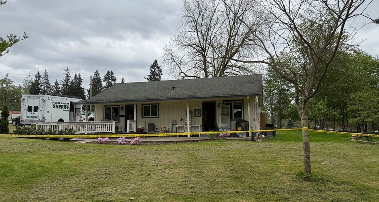 Brian Kangas, 34, arrested for alleged murder of Gary Bender, 73, after neighbors reported gunshots on NE Davis Road.