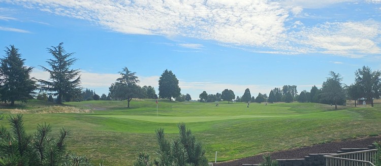 The Clark County Council is looking for a long-term management agreement for an operator to run Tri-Mountain Golf Course in Ridgefield, shown here in 2024. The council received an update on the course last week. In 2024, the course was put up for sale by the county. Now, the direction is not to sell.