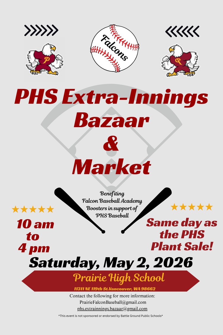 The inaugural Extra-Innings Bazaar features dozens of vendors supporting Prairie High School baseball programs.