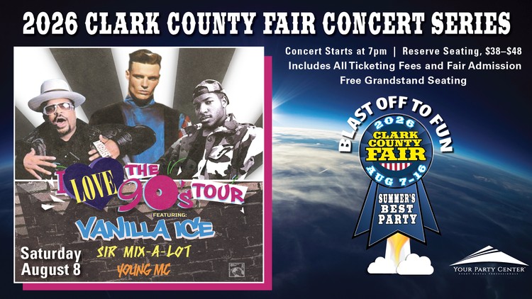 GRAMMY-nominated Midland, I Love The '90s Tour, and Collective Soul headline the 2026 Clark County Fair concert series.