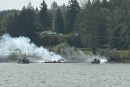 Vancouver Fire Department assists with Columbia River Marina fire response