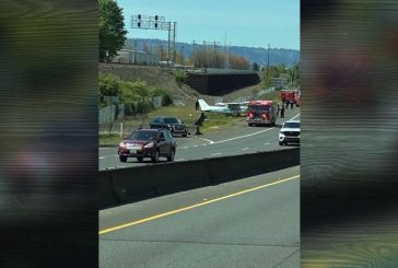Vancouver Fire Department responds to emergency aircraft landing on SR-14
