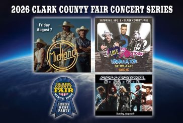 Top talent headlining concerts announced with music ticket sales opening for the 2026 Clark County Fair