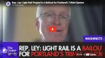 Rep. John Ley criticizes IBR design that allocates 54% of bridge surface to transit while costs balloon to $14.4 billion.