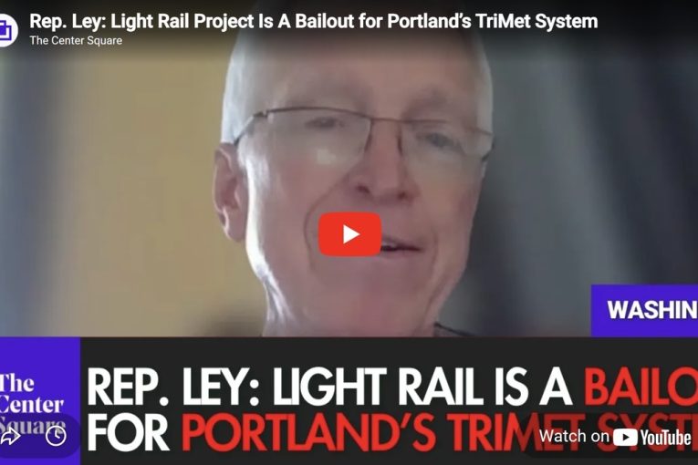 VIDEO: Rep. John Ley – I-5 Bridge replacement project is a ‘light rail project in search of a bridge’
