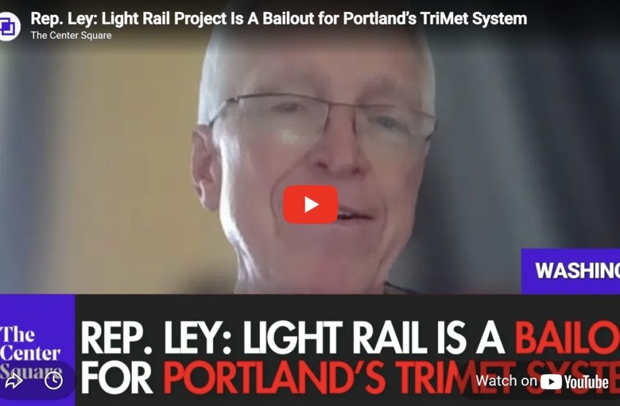 Rep. John Ley criticizes IBR design that allocates 54% of bridge surface to transit while costs balloon to $14.4 billion.