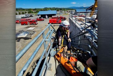 Confined space rescue successful after 20-foot fall at Washougal Wastewater Treatment Facility
