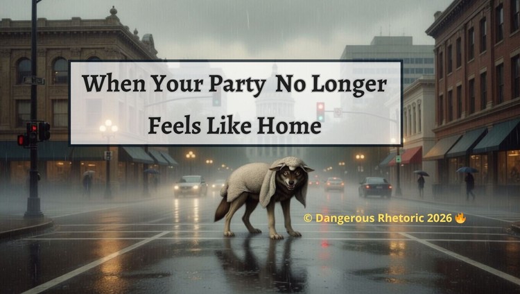 Nancy Churchill argues the Democrat Party has been hijacked from within by ideological subversives, leaving lifelong liberals without a political home.