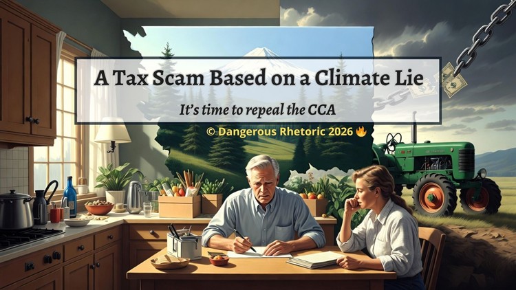 Nancy Churchill argues the CCA costs families 52+ cents per gallon while missing every emissions target.