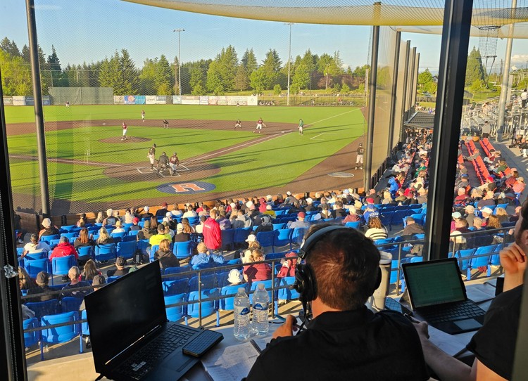 The Ridgefield Raptors will open their 2026 season on Thursday with a non-league game at the Ridgefield Outdoor Recreation Complex, then host a three-game series in the West Coast League this weekend. Photo by Paul Valencia
