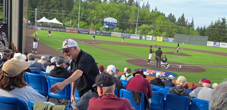 Gus Farah, general manager of the Ridgefield Raptors, welcomes fans to the Ridgefield Outdoor Recreation Complex and the 2026 season on Thursday night.